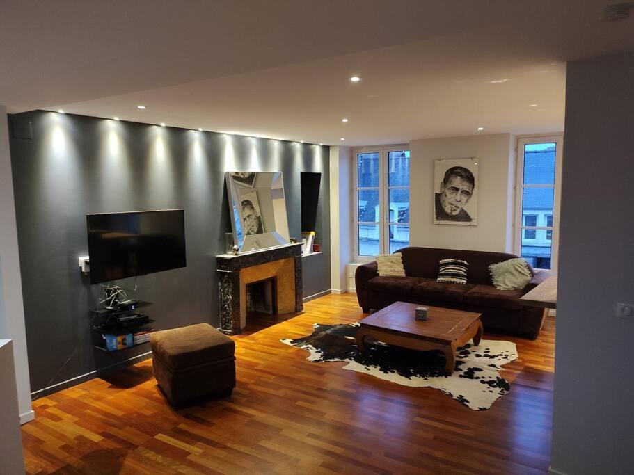 Duplex, Le Citadin Apartment แชร์บูร์ก อ็อง กงต็องแต็ง ภายนอก รูปภาพ